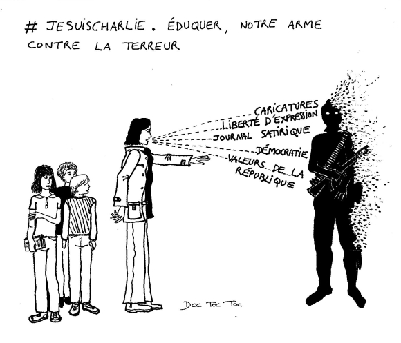 Je suis Charlie Eduquer, notre arme contre la terreur